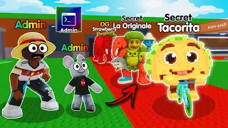 VIREI ADMIN NO ROUBE O BRAINROT e FIZ MEU PRÓPRIO EVENTO! (Admin Abuse)