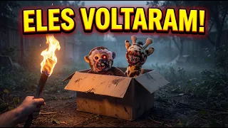 ELES VOLTARAM! QUEIMAMOS AS PELÚCIAS 😱🔥