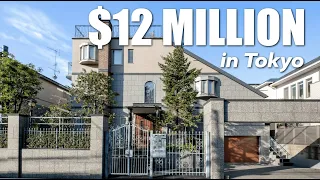 Inside a $12 Million 8 BEDROOM Tokyo Mansion | Tokyo Portfolio House Tours