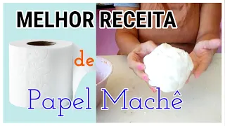 ✅Como fazer papel machê da maneira correta