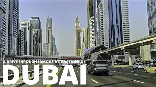 Dubai City Drive | Jumeirah to Palm Jumeirah & Sheikh Zayed Road | Burj Khalifa, Atlantis & Museum o
