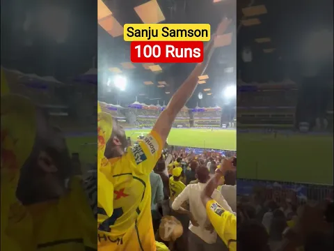 Sanju Samson 100 Runs - CSK Match Today #CSK #SanjuSamson #IPL #shorts #viral #trending #iplt20