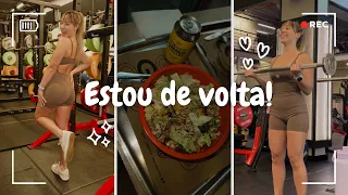 ESTOU DE VOLTA: desabafo, conhecendo academia nova, minha maquiagem “nada” pro dia a dia…