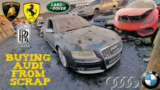 Buying Audi From Scrapyard In Dubai