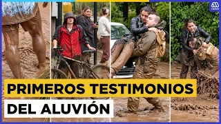 Primeros testimonios del aluvión en Las Condes: “Jamás en mi vida” había visto algo así