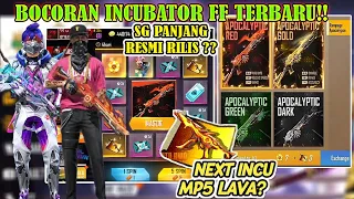 EVENT TERBARU BESOK, BOCORAN INCUBATOR FREE FIRE, INCUBATOR SPECIAL SG PANJANG M1014 RESMI RILIS ??