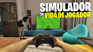 JOGUEI O NOVO SIMULADOR de VIDA DE JOGADOR de FUTEBOL NO BRASIL! KKKKKKKK