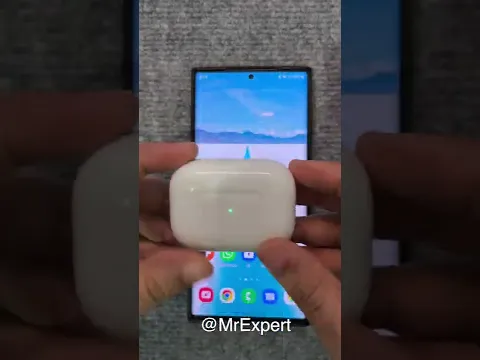How to Connect Airpods to Galaxy S22 Ultra and Android smartphone #shorts