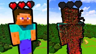 Small To Big Sun vs Steve | Minecraft Teardown