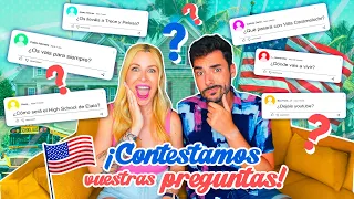 🇺🇸 PREGUNTAS y RESPUESTAS sobre "NUESTRA VIDA EN USA"