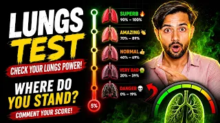 Super Healthy Lungs Test Challenge 🫁😳