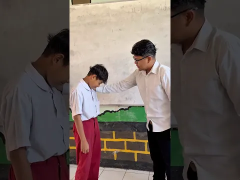 Akibat gangguin kelas lain langsung dimarahin Pak Guru #shorts