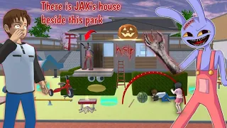 THERE IS SCARY "JAX" HAUNTED FOR YUTA'S LAMB #sakuraschoolsimulator #sakura