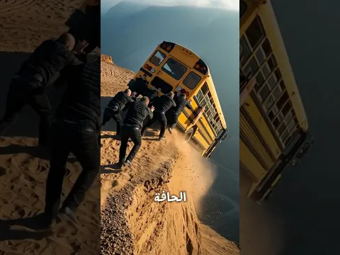 خمسُ أيادٍ دفعت الحافلة ولكن قدرة الله أوقفتها!