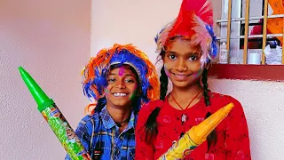 सभी लोग होली खेलने आ जाओ Live 😂😝