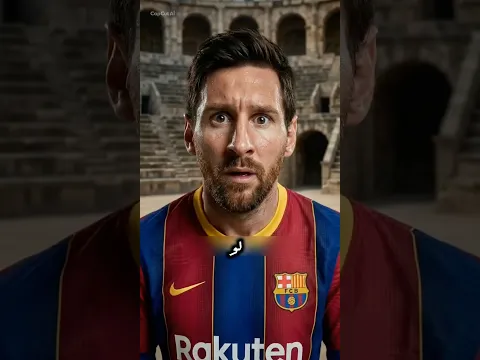 ماذا لو لعب ليونيل ميسي في اليونان القديمة؟ 🏛️ #اكسبلور #معلومات #ميسي #shorts