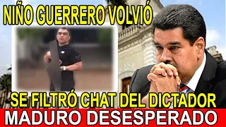 NIÑO GUERRERO y el Tren de Aragua están buscando al dictador | se filtró  chat | Maduro tienen miedo