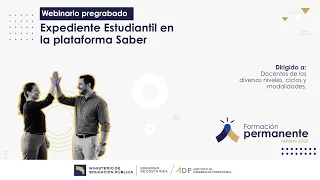 Expediente en la plataforma Saber
