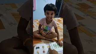Learning vegetables name , fruits name, action words and Famous place of india.#study #studytime