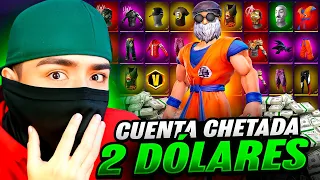 COMPRE una CUENTA de FREE FIRE por 2 DOLARES y TENIA TODO ESTO