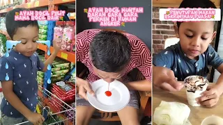 Ayah bocil pelit mama bocil baik full video mama agrata🥰Nangis kejer, badut, eskrim, hantu😱