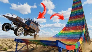 ENTRAMOS A UN PORTAL QUE NOS LLEVA A OTRA DIMENSIÓN!! EN GTA 5 ONLINE MEGA RAMPA DE TUBOS 