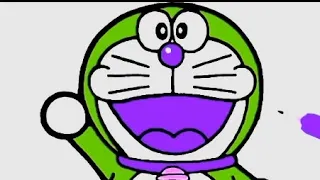 How to draw doraemon step by step drowning