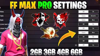 FF MAX SETTING FULL DETAILS | FREE FIRE SETTING | FREE FIRE MAX SETTING AFTER UPDATE