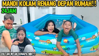 24JAM MANDI KOLAM RENANG DEPAN RUMAH‼️Yogafamilly