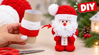 Симпатичный Дед Мороз Своими Руками 🎅 Woolen Santa Claus 🎄Christmas decorations 🎅 DIY NataliDoma