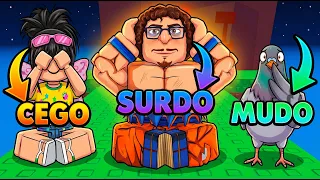 TENTEI AJUDAR MEUS AMIGOS CEGOS NO ROBLOX