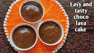 Choco lava cake without egg easy and tasty 😋 #chocolavacake #dreamskitchen