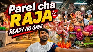 Parel cha raja ready ho gaye ❤️☺️ #parelcharaja #ganesh #ganpati #ganeshchaturthi 