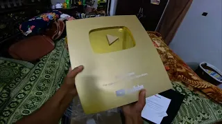 I got my Golden play button