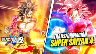 COMO conseguir TU TRANSFORMACIÓN SUPER SAIYAN 4 - Dragon Ball Xenoverse 2