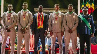 🔴Direct Palais : Les Lions reçus en héros par le président Diomaye