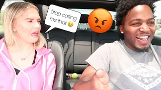Calling my GIRLFRIEND the "B" word to see her REACTION *NEVER AGAIN*