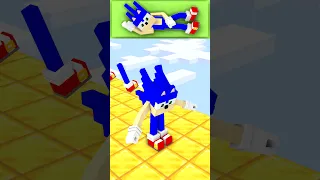 BUILD A QUEEN RUN CHALLENGE with Sonic #shorts