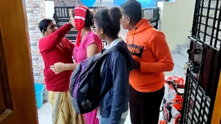 #Vlog ☺️అమ్మ వాళ్ళొచ్చారు/😭Emotional అయిపోయాను/ఇపుడు Rest తీసుకుంటాను/అమ్మ నాకోసం చాలా తెచ్చినది