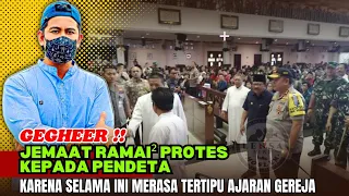 Geger‼️Jemaat Ramai² Protes kepada Pendeta Karena Selama ini merasa Tertipu Ajaran Gereja