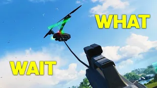 What if you grapple hook to a drone in Battlefield 2042