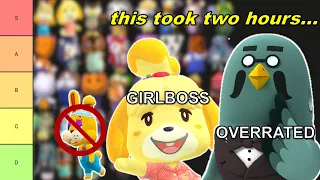 ranking every NPC in Animal Crossing
