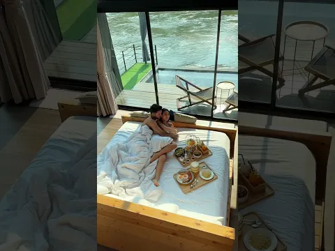 Nature Luxury Accommodation in Thailand, River Kwai | Would you stay here?✨ #shorts