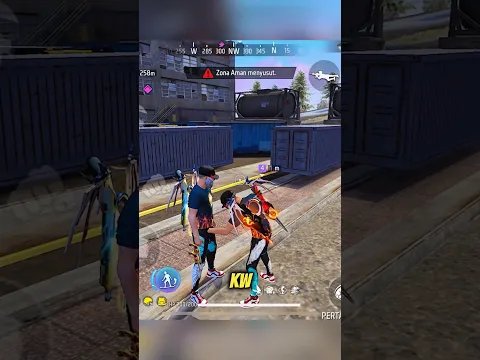 Pura” nyamar pake set ruok malah dikatain!3 player songong, auto kasih paham mode brutal #freefire