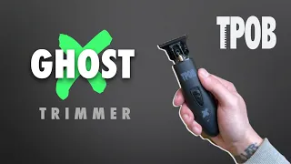 TPOB - 👻 GHOST X TRIMMER (Blackout) - UNBOXING + REVIEW  | @THEPISSEDOFFBARBER