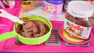 BOLO DE MORANGO E EMPADINHA DE CHOCOLATE NUTELLA