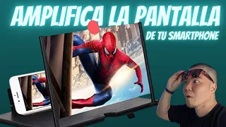 Compré un AMPLIFICADOR DE PANTALLA DE CELULAR! Vale la pena?!? TESORO O BASURA EP1!