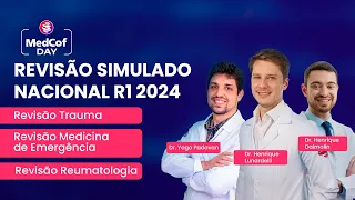 Simulado Nacional de R1 MedCof 2024 - Revisão Ao vivo