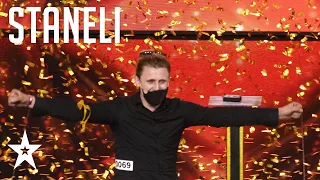 Staneli wins first GOLDEN BUZZER│Supertalent 2021│Audicije