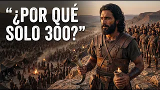 ¿Por qué Dios redujo el ejército de Gedeón de 32.000 a solo 300 hombres? ❤️🙏